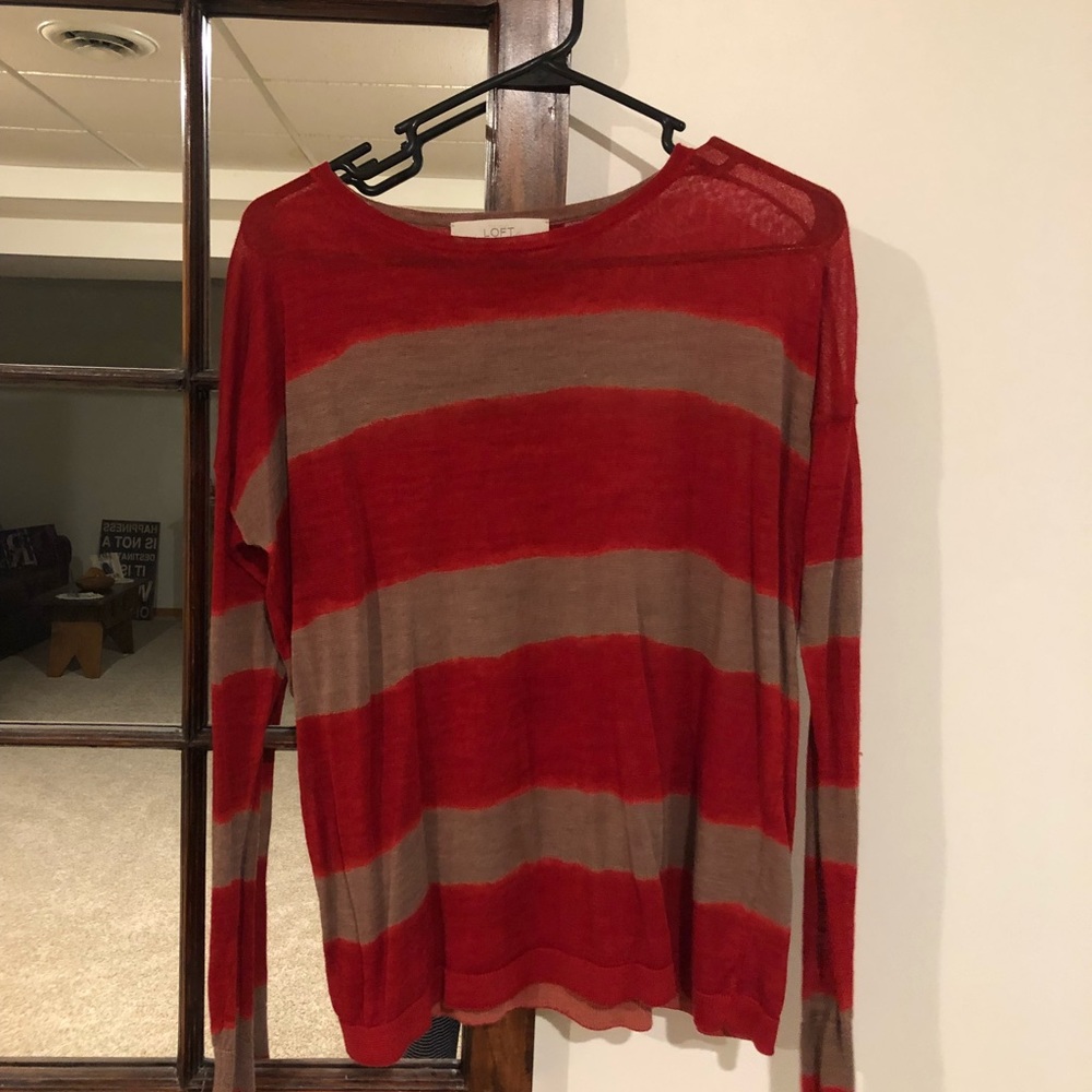 Loft long sleeve shirt medium